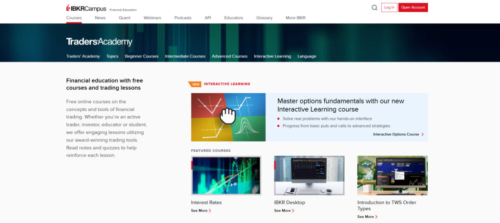 Interactive brokers tradersacademy ita