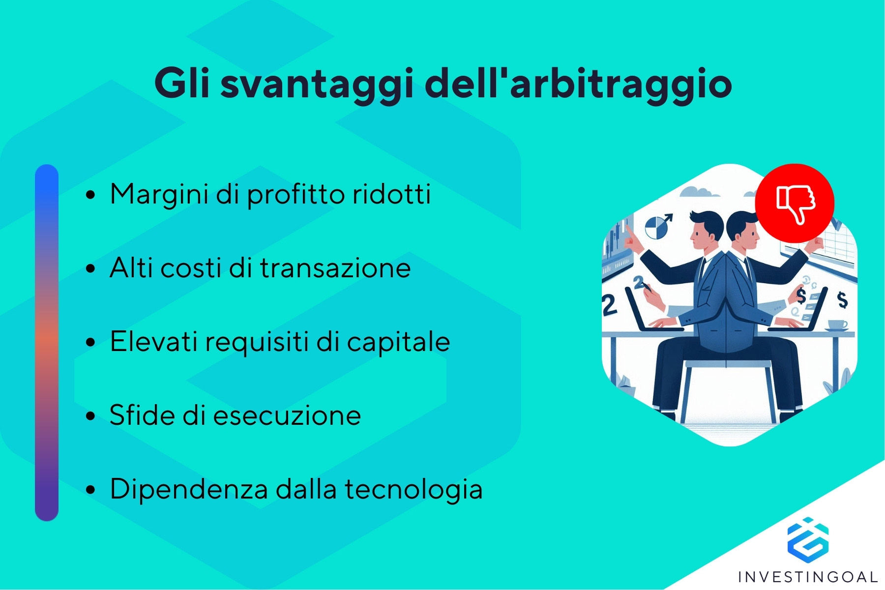 Quali sono gli svantaggi dell'arbitraggio