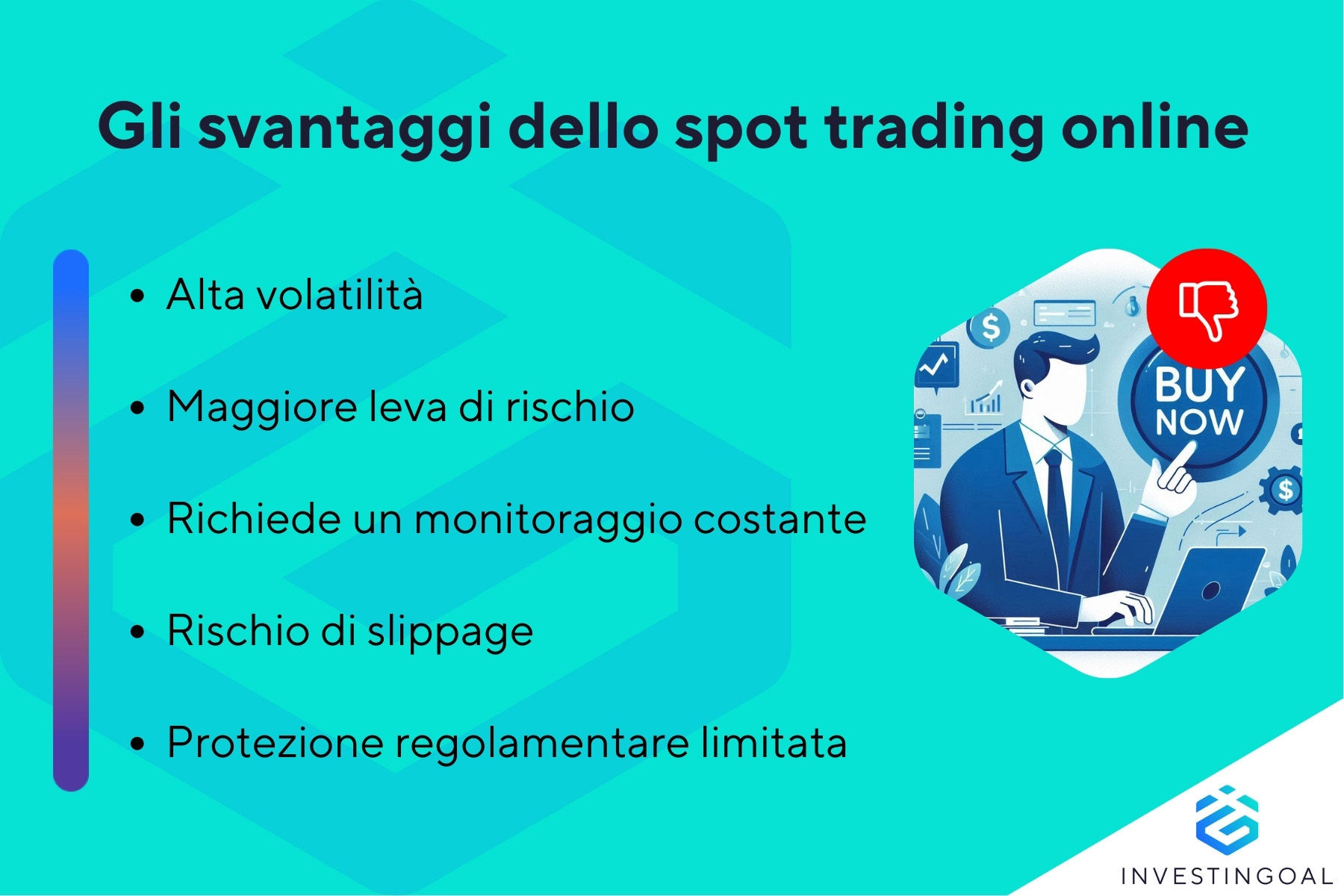Quali sono gli svantaggi dello Spot Trading?