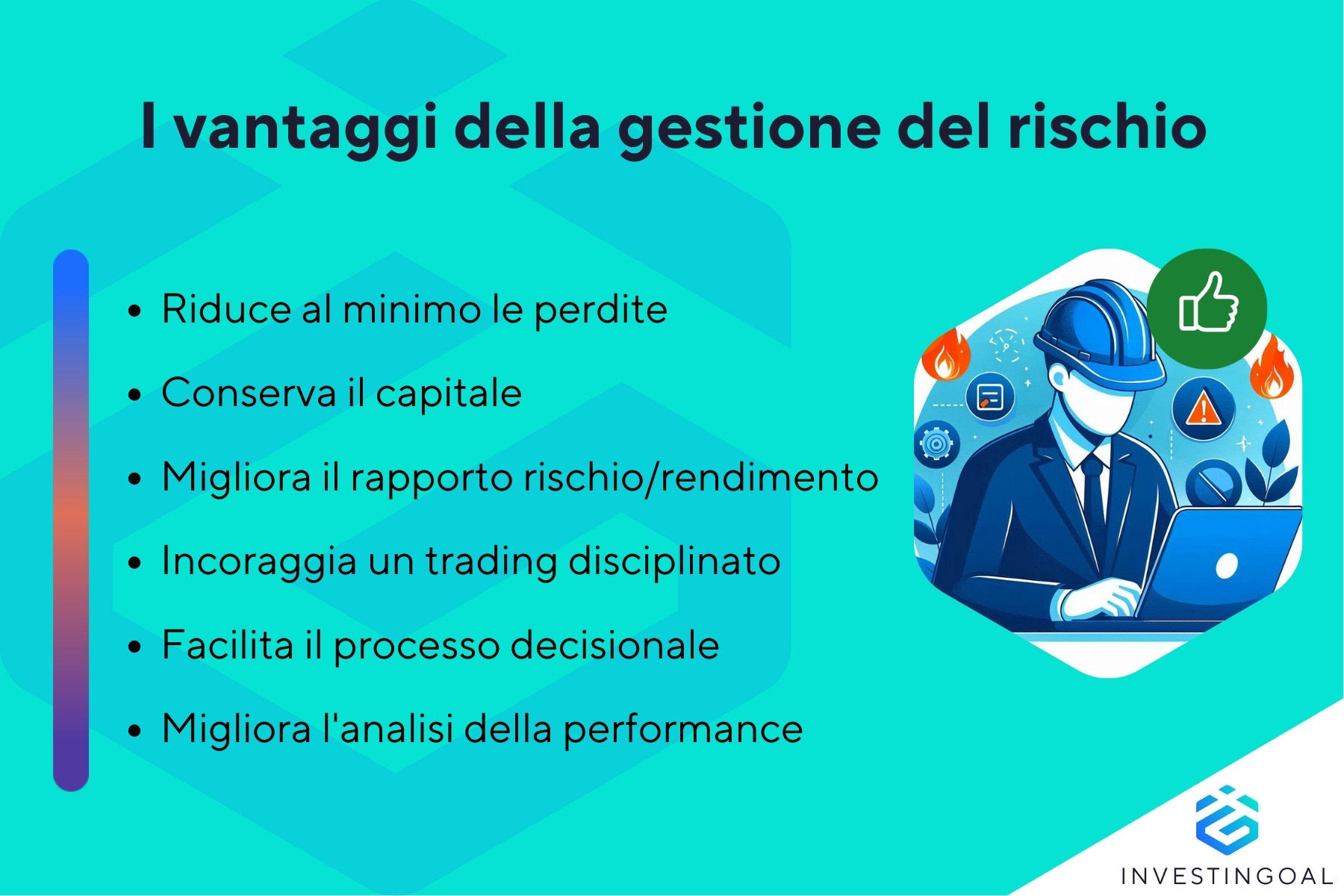 Quali sono i vantaggi della gestione del rischio