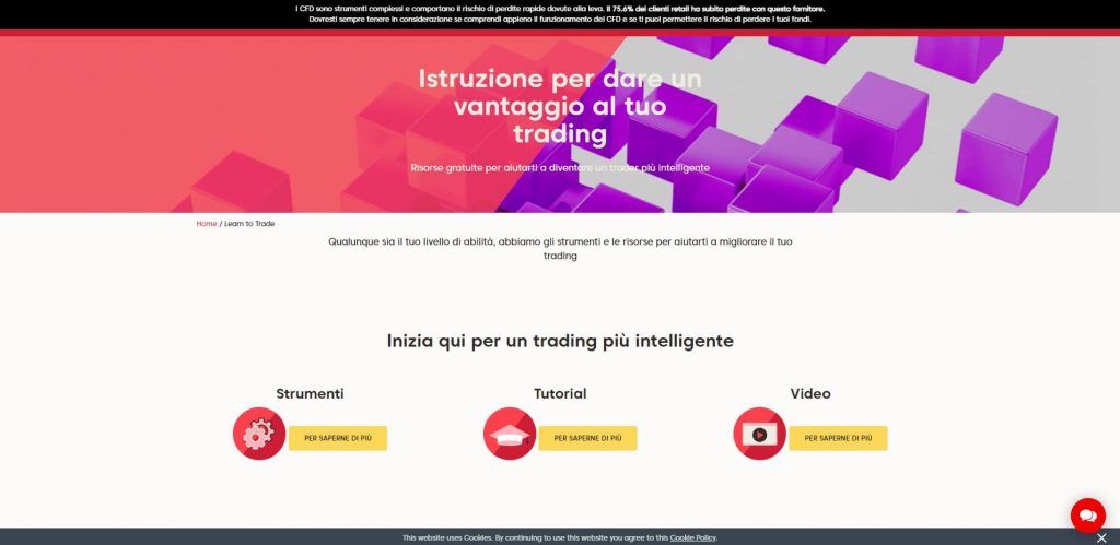sezione educazione di axi