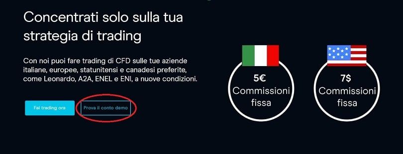cmc markets prova il conto demo opzione