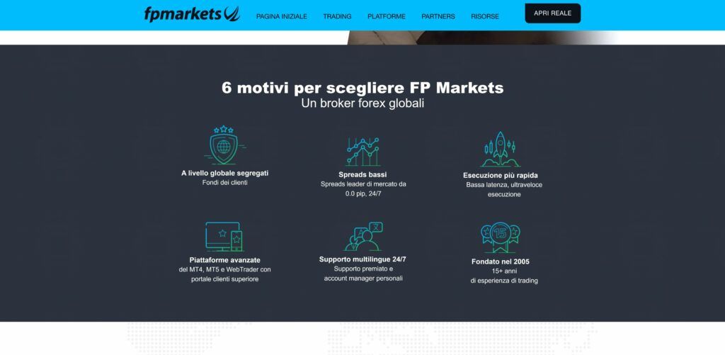 perché scegliere il broker fp markets