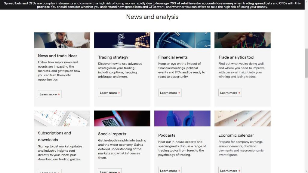 ig markets sezione analisi delle notizie