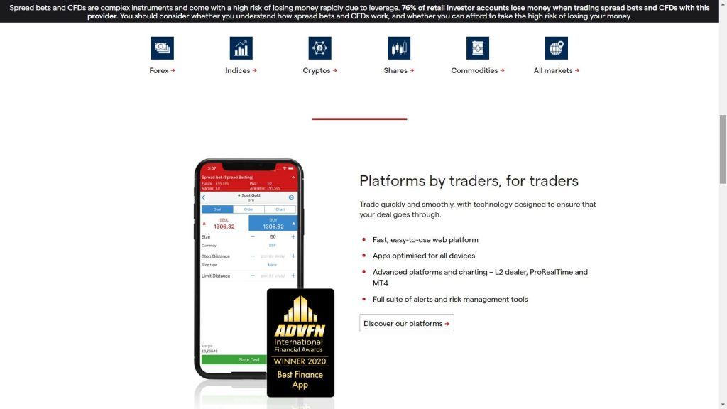 piattaforma mobile di trading di ig markets