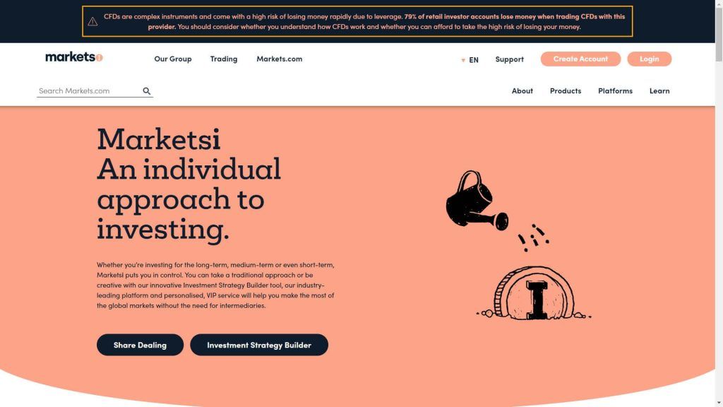 Ragioni per cui aprire un conto di trading MarketsI