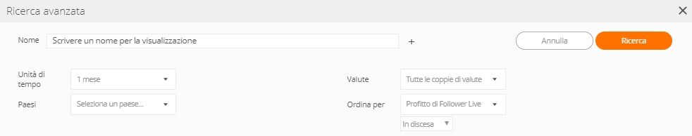 migliori trader zulutrade ricerca avanzata dati anagrafici