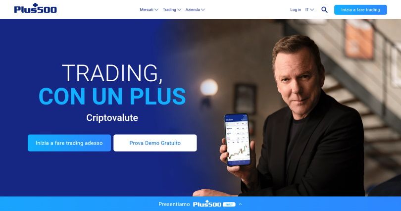 homepage di plus500