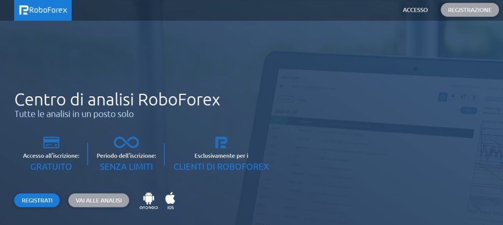 roboforex centro analisi