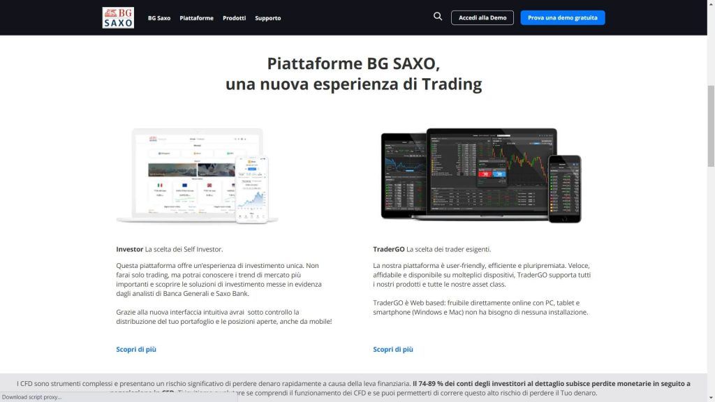 piattaforme di trading di saxo bank
